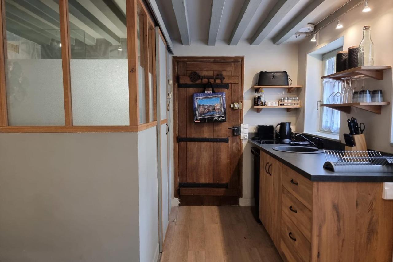 The Saint Jean Suite - Cozy For 2 - Center Honfleur With Fireplace ภายนอก รูปภาพ