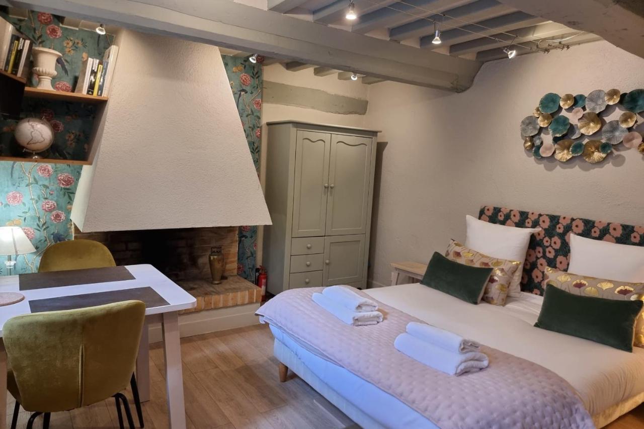 The Saint Jean Suite - Cozy For 2 - Center Honfleur With Fireplace ภายนอก รูปภาพ